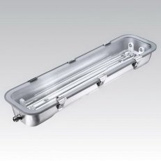 Průmyslové zářivkové svítidlo NBB PRIMA 258 STAINLESS 304 EVG PAR EM1h IP66