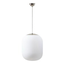 Závěsné svítidlo se skleněným stínidlem OSMONT TANIA S2 23W IP40 E27 chrom