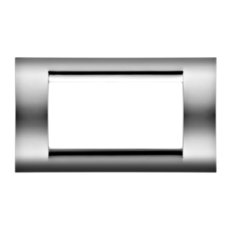 PLAYBUS 4 GANG SHINY CHROME PLATE