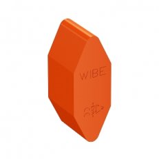 709019 End plug 28 orange plastic,záslep