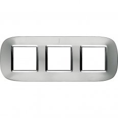 Legrand HB4802/3XC BTAX Rámeček2+2+2 AXOLUTE HLINÍK