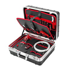 Plastový kufr CHAMPION s nářadím 380x485x220 mm (15 ks) CIMCO 175230