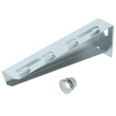 Nástěnný výložník OBO MWAG 12 21 FS pro mřížový žlab B210mm Ocel