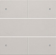 Středový kryt 4xbezpot.tlačítko 24V+LED-LIGHT GREY NIKO 102-40150