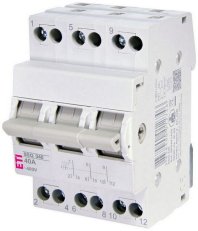 Modulový přepínač I-0-II SSQ 340 3p kat. AC-22A 40A 230/400V AC ETI 002421435