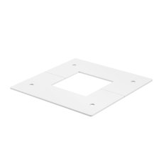 OBO DBT130130RW Stropní deska pro teleskop pro ISS130130 čistě bílá Ocel St