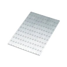 ALM 70x45 Alumatt silver/black/silver MURRPLASTIK 8603120004