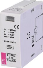 ETI Modul svodiče přepětí MODUL ETITEC C T2 255/20 G,20kA, 40kA, 255V AC