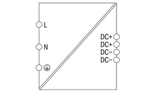 Spínaný napájecí zdroj Eco 1fáz. 12V DC 4 A LED dioda DC-OK WAGO 787-1711