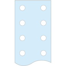 Plochá zemnící přípojnice Linergy TB, 25x5mm, 1675mm SCHNEIDER LVS04512