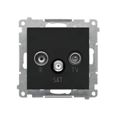 TASK.01/149 Zásuvka anténní R+TV+SAT kon