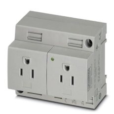 EO-AB/UT/LED/DUO/15 Dvojitá zásuvka 0804163
