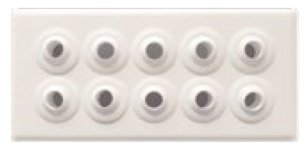 EDF-M AURORA designová mřížka pro EDF-G-BOX LOCK ELEKTRODESIGN 13794843