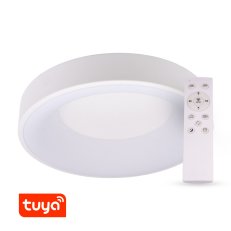 ZULU KPT60-W bílé kulaté TUYA+RF CCT LED svítidlo T-LED 105559