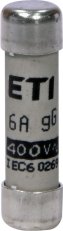 Válcová pojistka CH8 gG 6A/400V ETI 002651004