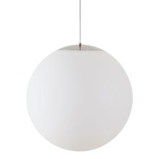 Závěsné LED svítidlo se skleněným stínidlem OSMONT ADRIA S5 HP 65W IP40 3K chrom