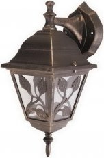 Haga E27 1x 100W IP44 antická zlatá RABALUX 8244