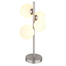Stolní svítidlo RIHA nikl 4xG9 LED, max. 3,5W 230V, 310lm, 3000K GLOBO 56140-4T