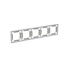Pětirámeček ABB LEVIT (3901H-A05050 18) macchiato/bílá BLISTR 2CHH015050A6018