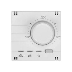 Kryt termostatu pro topení, analogový, bílý SCHRACK EV103011--
