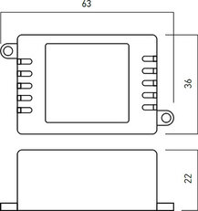 CONTROLLER RGB 12V DC 8A IR