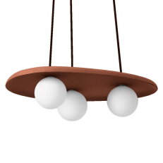 Závěsné svítidlo Decor Clay Nest Pendant 3XG9 Brown LEDVANCE 4058075841109