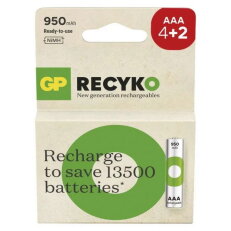 Nabíjecí baterie GP ReCyko 950 AAA (HR03) B25116