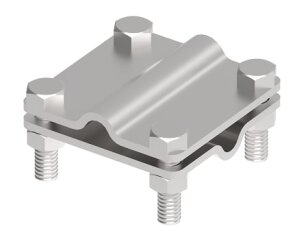 Křížová svorka L 65 na drát 8/10mm, materiál nerez V2A GROMTOR 101213