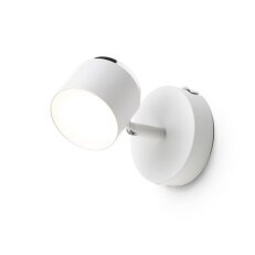 NOVA I nástěnná bílá chrom/mléčný akryl 230V LED 4.2W 3000K RENDL R14272