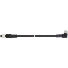 Konfekcionovaný kabel pro snímače/akční členy AB-C4-M8MS-0,6PUR-M8FA 22260060