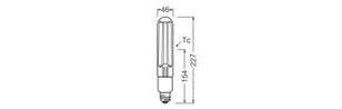 Světelný zdroj NAV LED FILAMENT P 4000LM 21W 740 E27 LEDVANCE 4099854469756