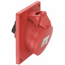 CEE zásuvka 5P/32A/400V IP54 vestavná šikmá ABL F52S333