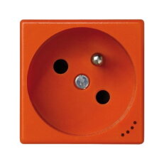 Zásuvka silová K45 (přístroj s krytem),