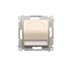 LED osvětlení 230V, 0.9 W, 4200 K, zlatá matná, metalizovaná DOSB.01/44