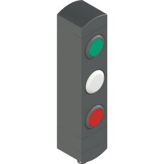 Ovládací jednotka BN 3 prvky (konfigurace A67) 1NO, Konektor M12,12 pólů, IP65