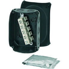 Kabelova rozvodka 2,5-10 mm2, 3f, 16 mm2 1f, 5pol., černá HENSEL WP 1010 B