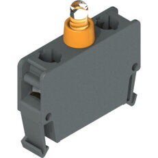 LED kontrolka 12-30V AC/DC Šroubová svorka Oranžová Trvalý svit na základnu IP20