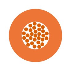 Jednožilový vodič H07V2-K 1X10 OR oranžová LAPP 4519095