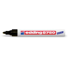 Permanentní pero, lakový popisovač s kulatým hrotem 2-4mm EDDING 8750 černá