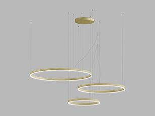 Závěsné svítidlo LED2 CIRCLE SET 3 P-Z, G CASAMBI TW 136W 2700K-4000K zlatá