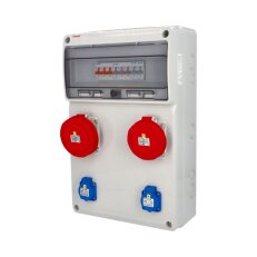 Zásuvková skříň ZSF20001010.0/3952 IP54 jištěná bez chrániče FAMATEL v820