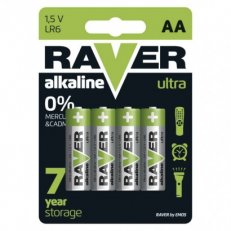 RAVER alkalická baterie AA (LR6) /1320214000/ B7921