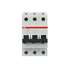 S203M-K3 3 fázový jistič 3 A char. K 10kA ABB 2CDS273001R0317