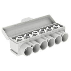 Distribuční svorka SLT 50-6 žluto-zelená Al 10-50/Cu 2.5-35 mm2 1000V