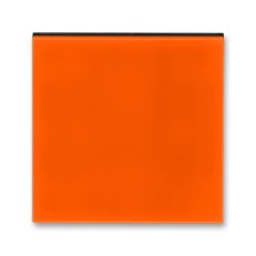 Kryt vypínače 3559H-A00651 66 oranžová/kouř. černá Levit ABB