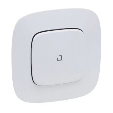 Valena Allure with Netatmo spínač s možností stmívání s 'N' vodičem, bílá