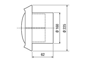 Maico 0151.0376 TM-V2A 16 ventil talířový nerez