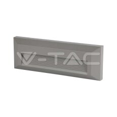 3W LED Step Light Grey Body Rectangle Warm White, VT-1162 V-TAC SKU211331