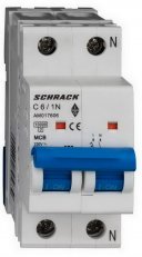 Instalační jistič AMPARO 10kA, C 6A, 1+N SCHRACK AM017606--