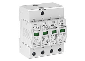 OBO V20-C 4-280 Svodič přepětí, typ 2, 4P, 40kA(8/20), 280V